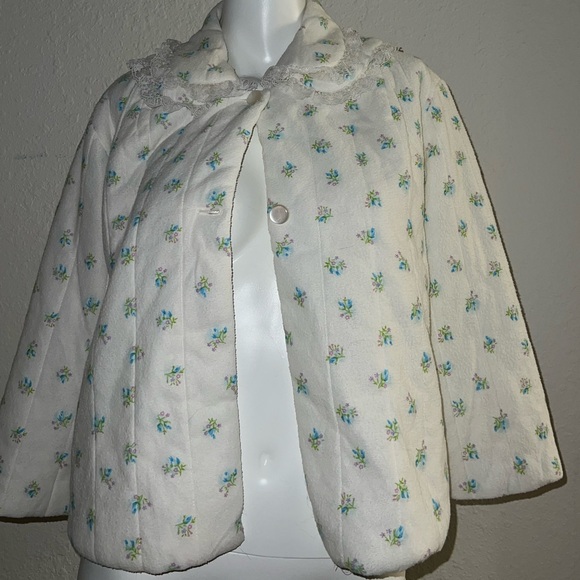 Vintage paper tag button up pajama top 🪻 - Picture 1 of 3